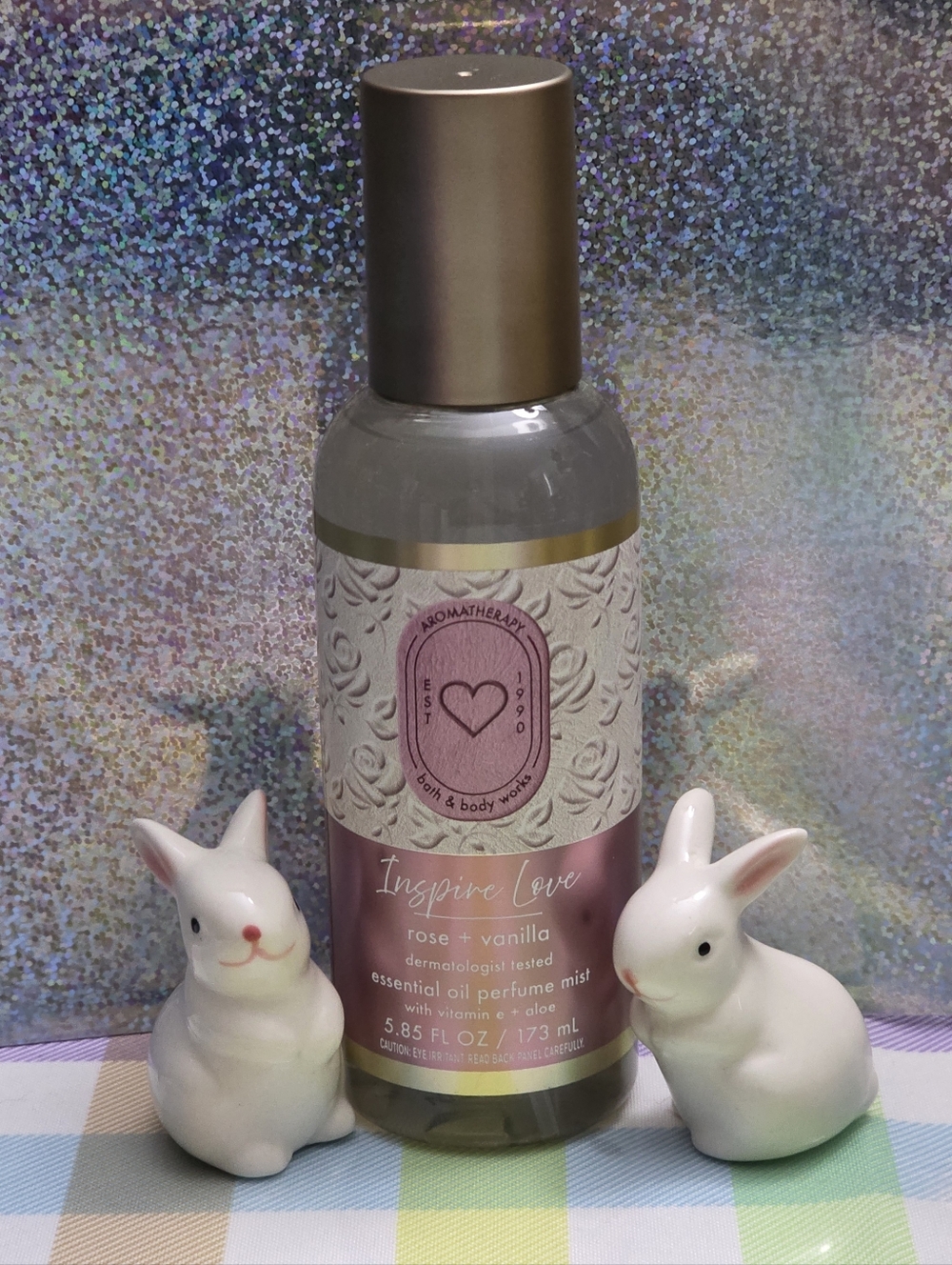 Bath & Body Works Inspire Love Rose + Vanilla Perfume Mist 5.85oz NEW RARE